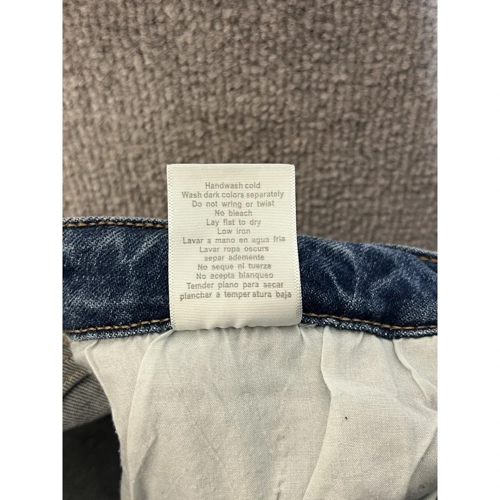 Judy Blue High Rise Boyfriend Jeans Juniors Size 9/29 Blue Distressed Stretch